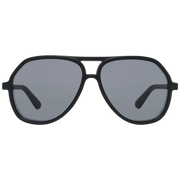 Guess Aviator sunglasses in Black with Plastic frame, model Guess Sunglasses GF0217 6002A, from Burghley & Co – Luxury eyewear UK