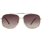 Guess Rectangle sunglasses in Gold with Metal frame, model Guess Sunglasses GF0207 6032F, from Burghley & Co – Luxury eyewear UK