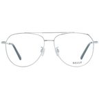 Bally Aviator glasses in Silver with Metal frame, model Bally Optical Frames BY5035-H 57018, from Burghley & Co – Luxury eyewear UK