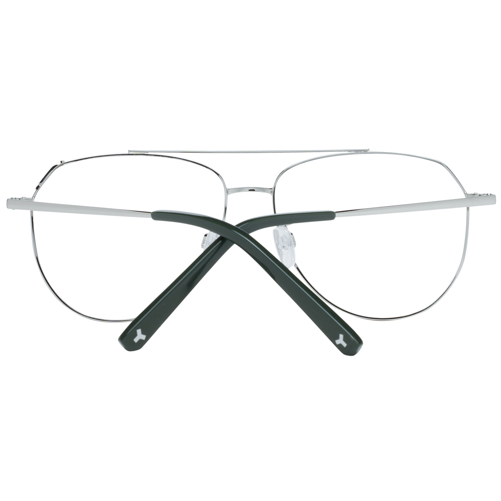 Bally Aviator glasses in Silver with Metal frame, model Bally Optical Frames BY5035-H 57018, from Burghley & Co – Luxury eyewear UK