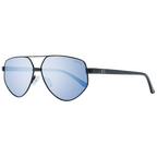 Guess Aviator sunglasses in Black with Metal frame, model Guess Sunglasses GF5076 6001X, from Burghley & Co – Luxury eyewear UK