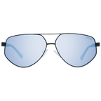 Guess Aviator sunglasses in Black with Metal frame, model Guess Sunglasses GF5076 6001X, from Burghley & Co – Luxury eyewear UK