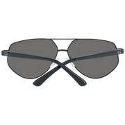 Guess Aviator sunglasses in Black with Metal frame, model Guess Sunglasses GF5076 6001X, from Burghley & Co – Luxury eyewear UK