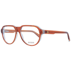 Guess Aviator glasses in Orange with Acetate frame, model Guess Optical Frames GU50090 044 56, from Burghley & Co – Luxury eyewear UK