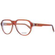 Guess Aviator glasses in Orange with Acetate frame, model Guess Optical Frames GU50090 044 56, from Burghley & Co – Luxury eyewear UK