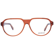 Guess Aviator glasses in Orange with Acetate frame, model Guess Optical Frames GU50090 044 56, from Burghley & Co – Luxury eyewear UK