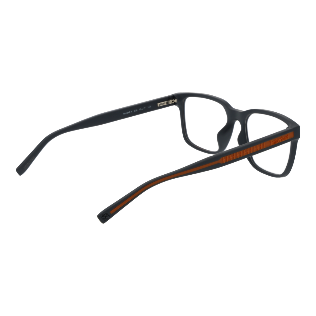 Timberland Square glasses in Grey with Plastic frame, model Timberland Optical Frames TB1842-H 020 55, from Burghley & Co – Luxury eyewear UK