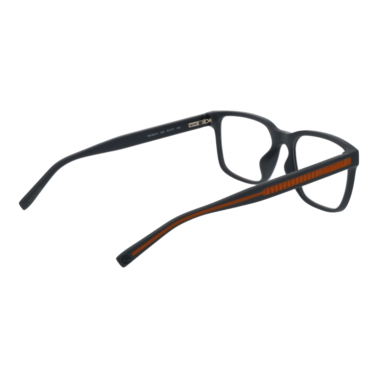 Timberland Square glasses in Grey with Plastic frame, model Timberland Optical Frames TB1842-H 020 55, from Burghley & Co – Luxury eyewear UK
