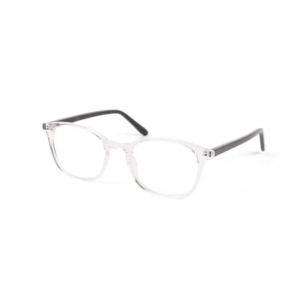 Burghley & Co glasses, Burghley Essentials ES4 Clear/Black – Burghley & Co (Image 1)