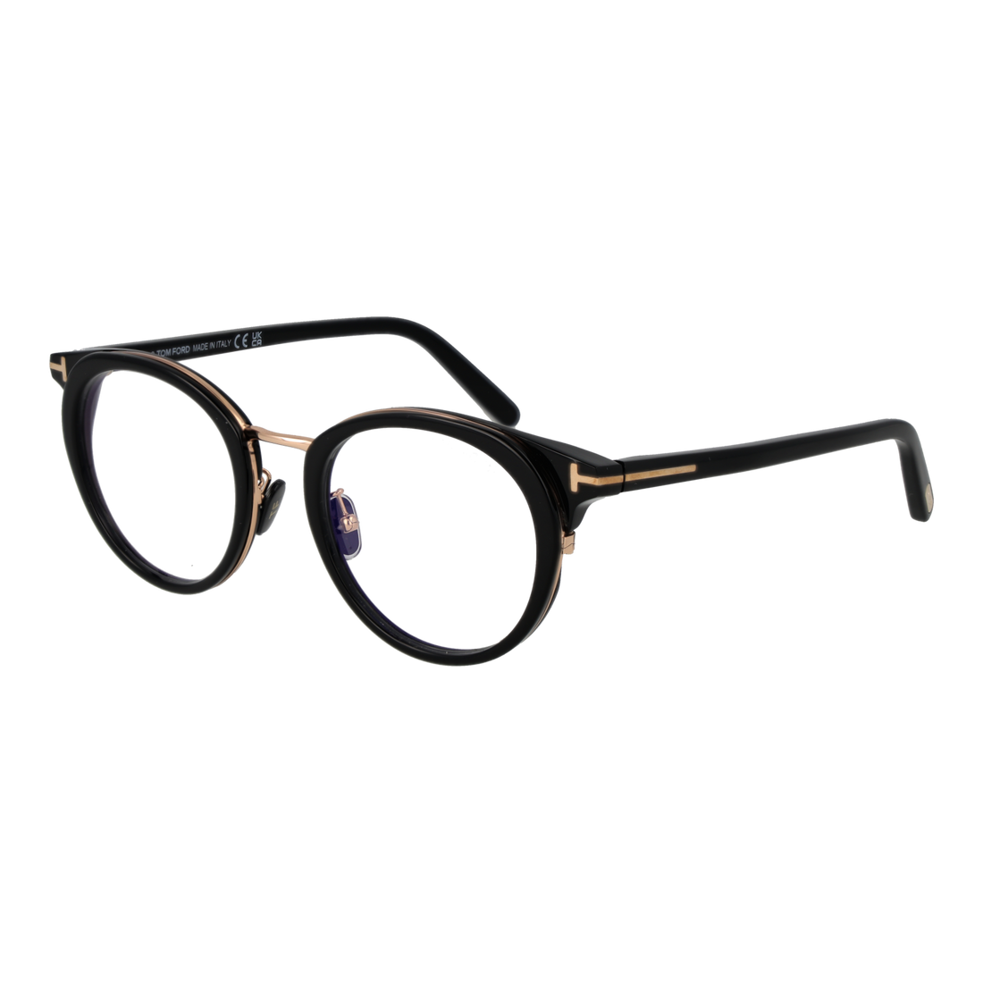 Tom Ford glasses, Tom Ford Frames FT5784-D-B 001 48 – Burghley & Co (Image 1)