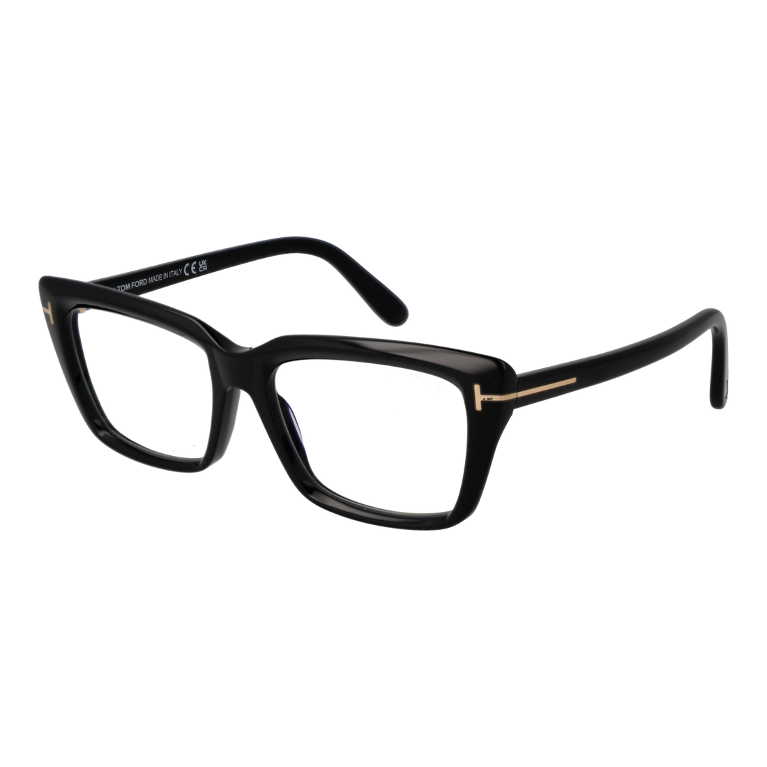 Tom Ford glasses, Tom Ford Frames FT5894-B 001 56 – Burghley & Co (Image 1)