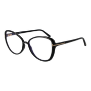 Tom Ford glasses, Tom Ford Frames  FT5907-B 001 55 – Burghley & Co (Image 1)